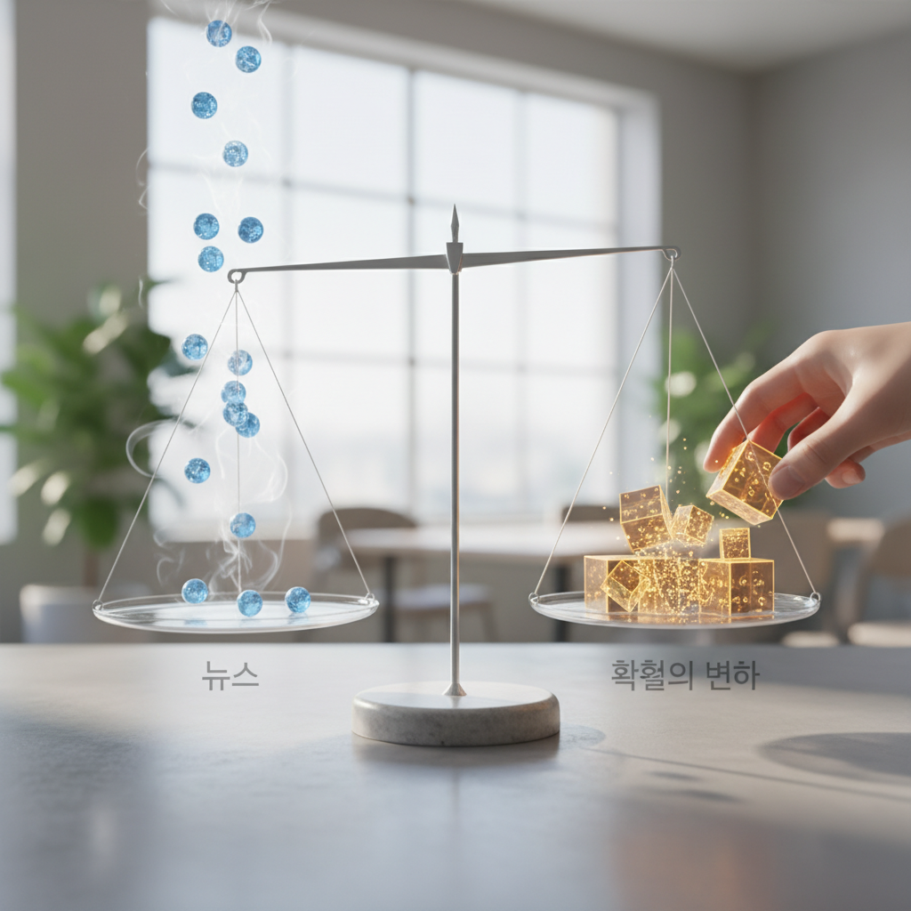 시장은 뉴스가 아니라 ‘확률의 변화’를 가격에 넣는다