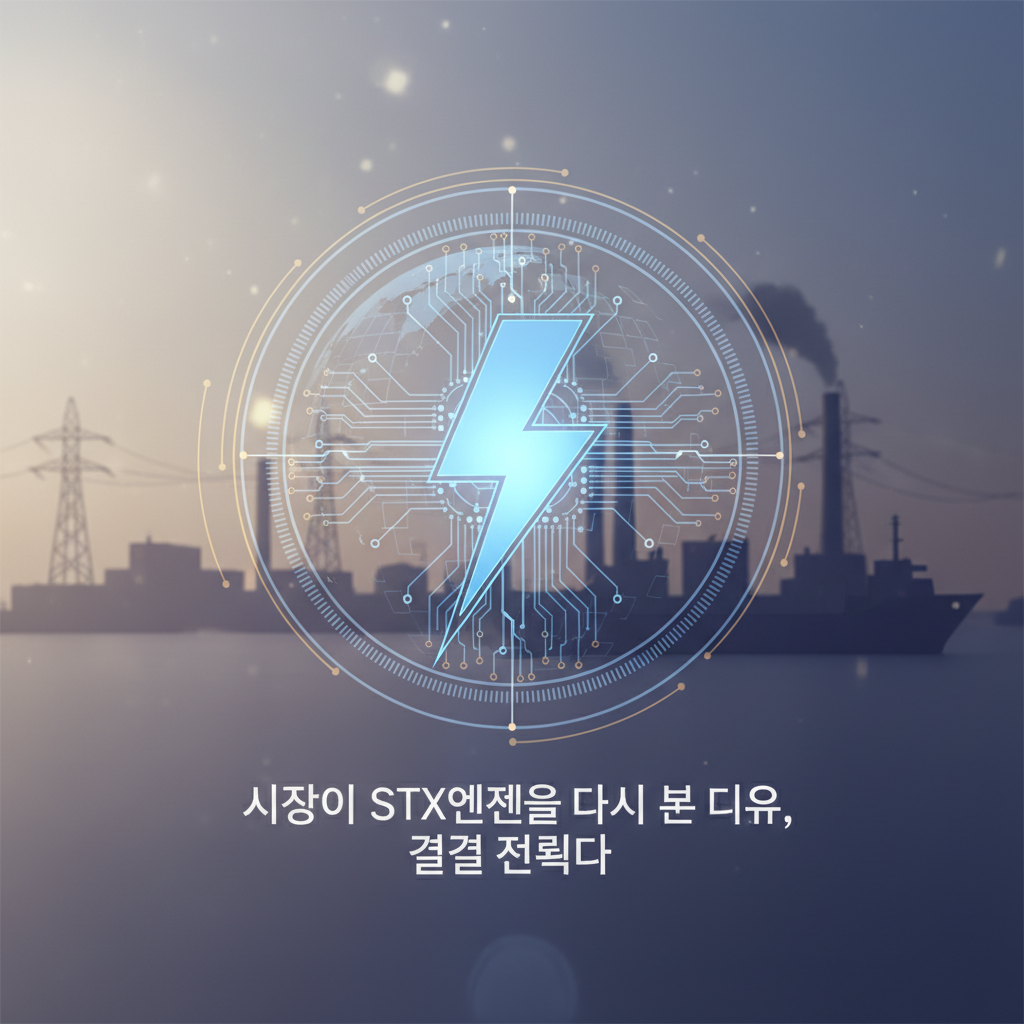시장이 STX엔진을 다시 본 이유, 결국 전력이다