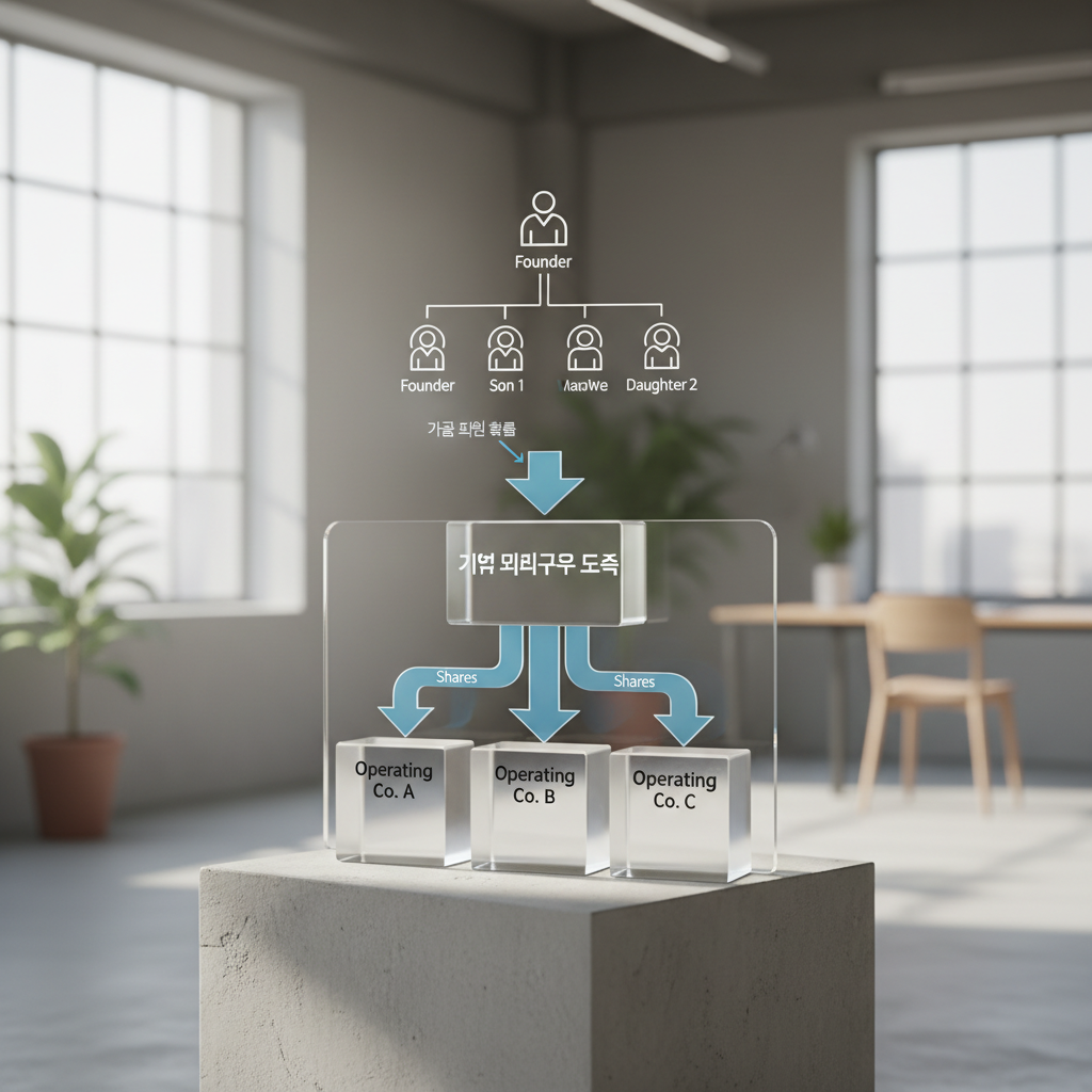 지배구조와 승계 분석 이미지