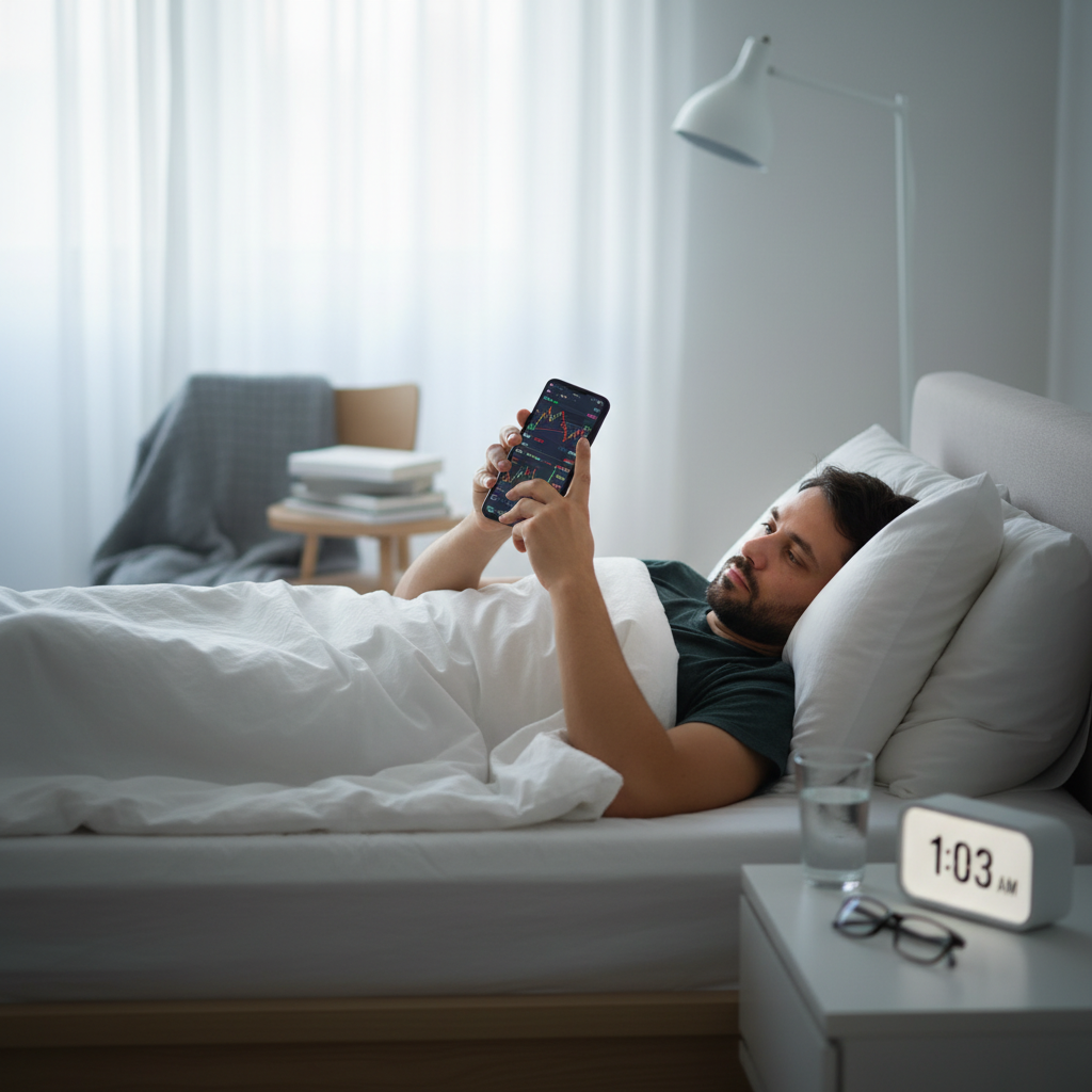 야간 거래와 수면 부족 문제