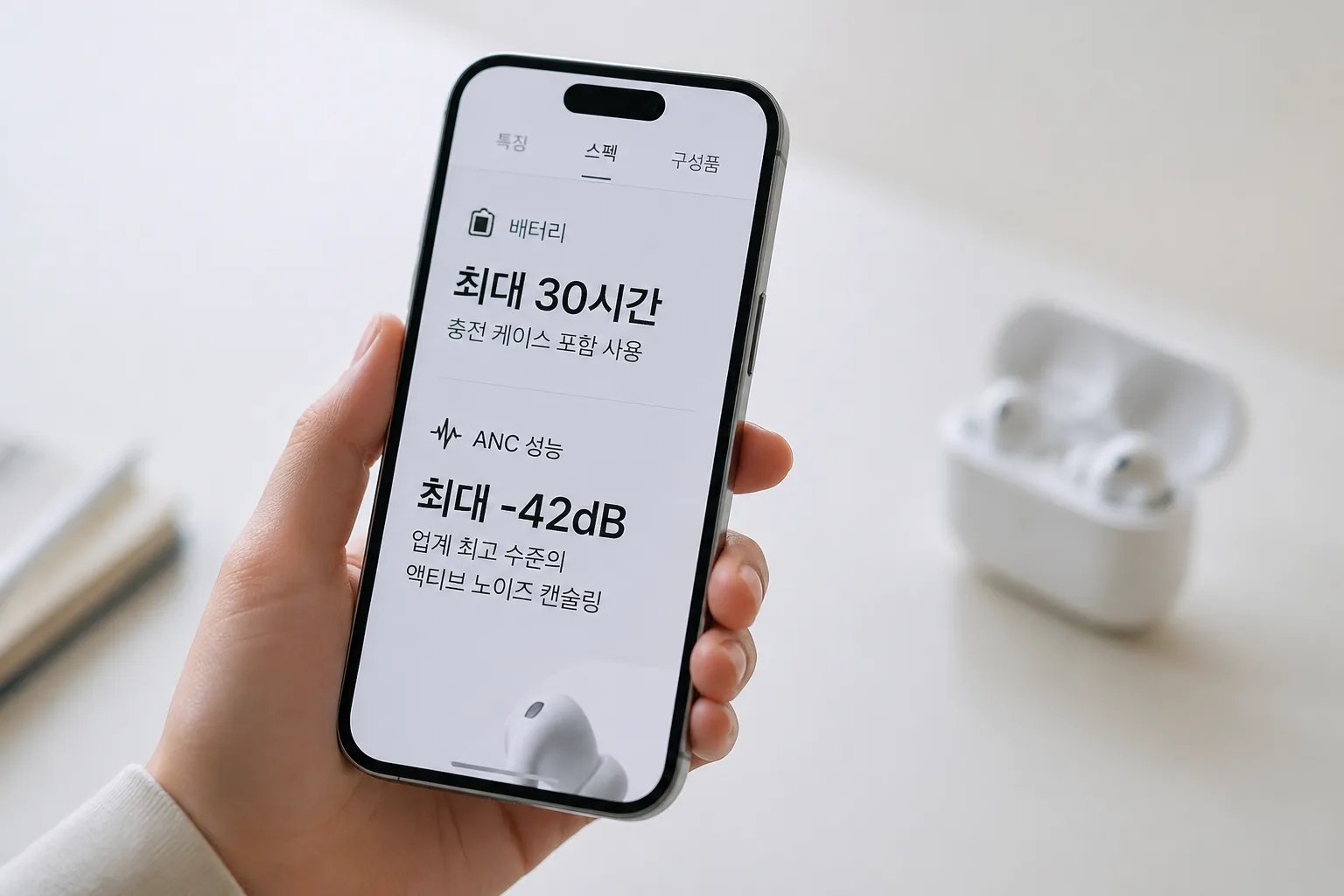 이어폰 스펙 체크 포인트