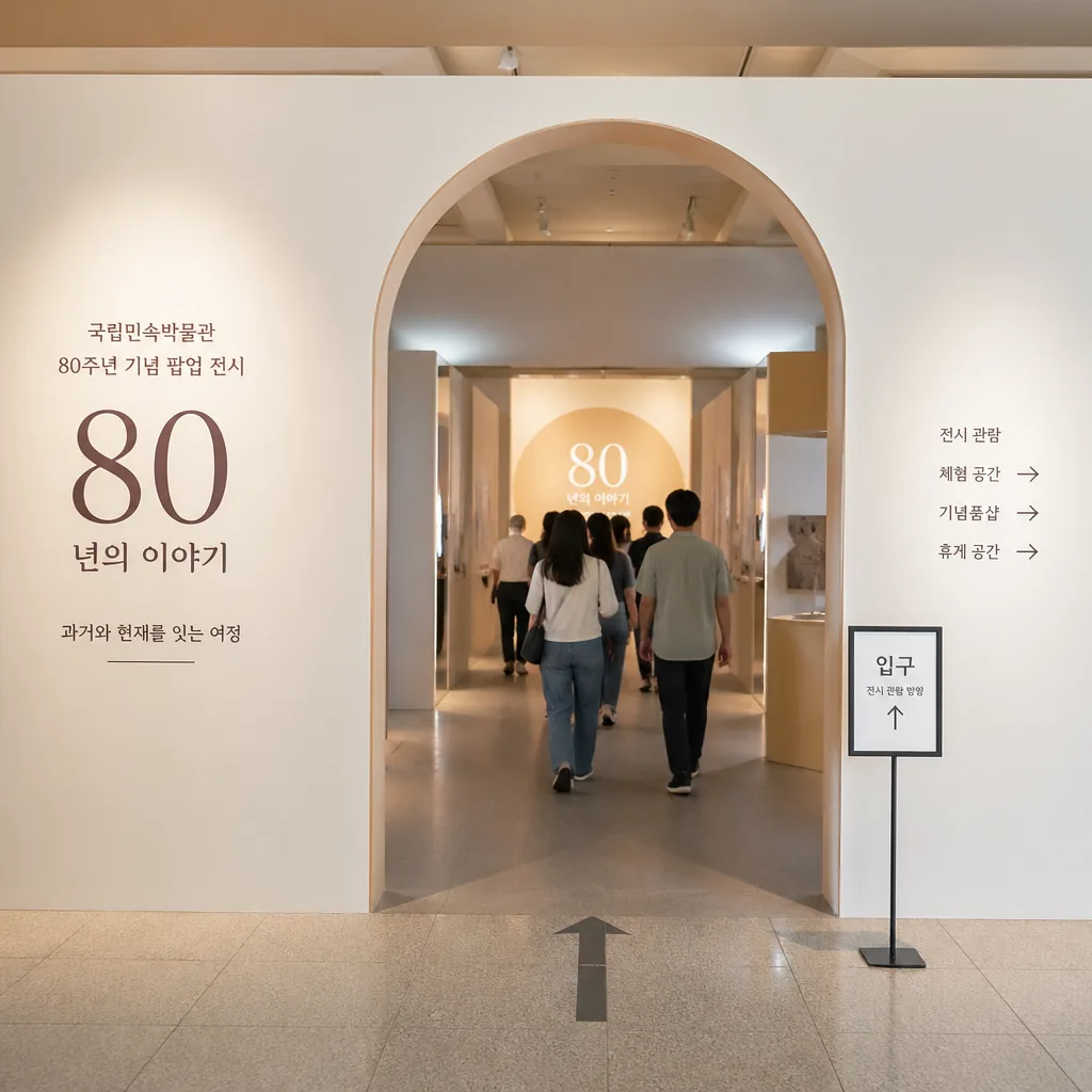 국립민속박물관 80주년 기념전 전경
