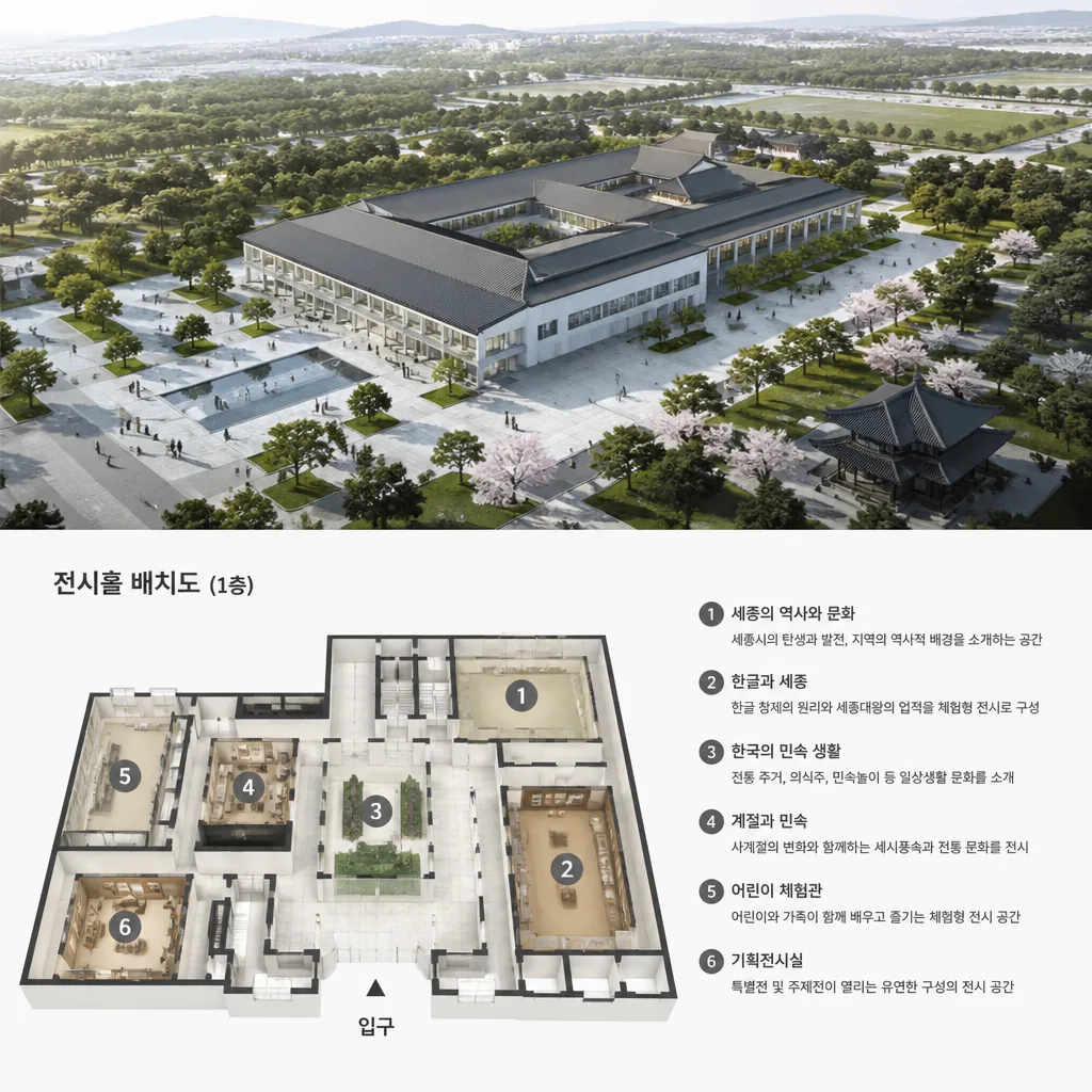 국립민속박물관 세종 신관 구상도