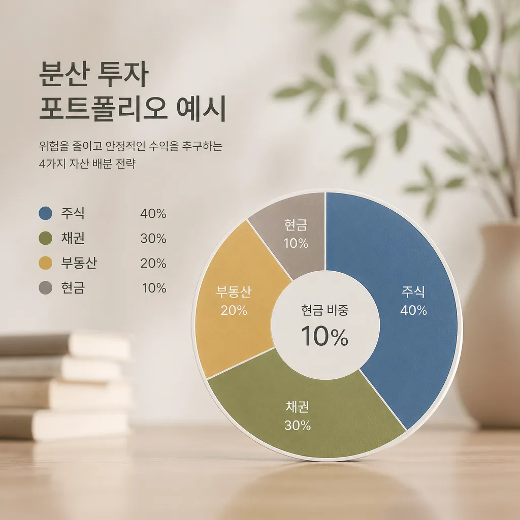 분산 투자 포트폴리오 예시