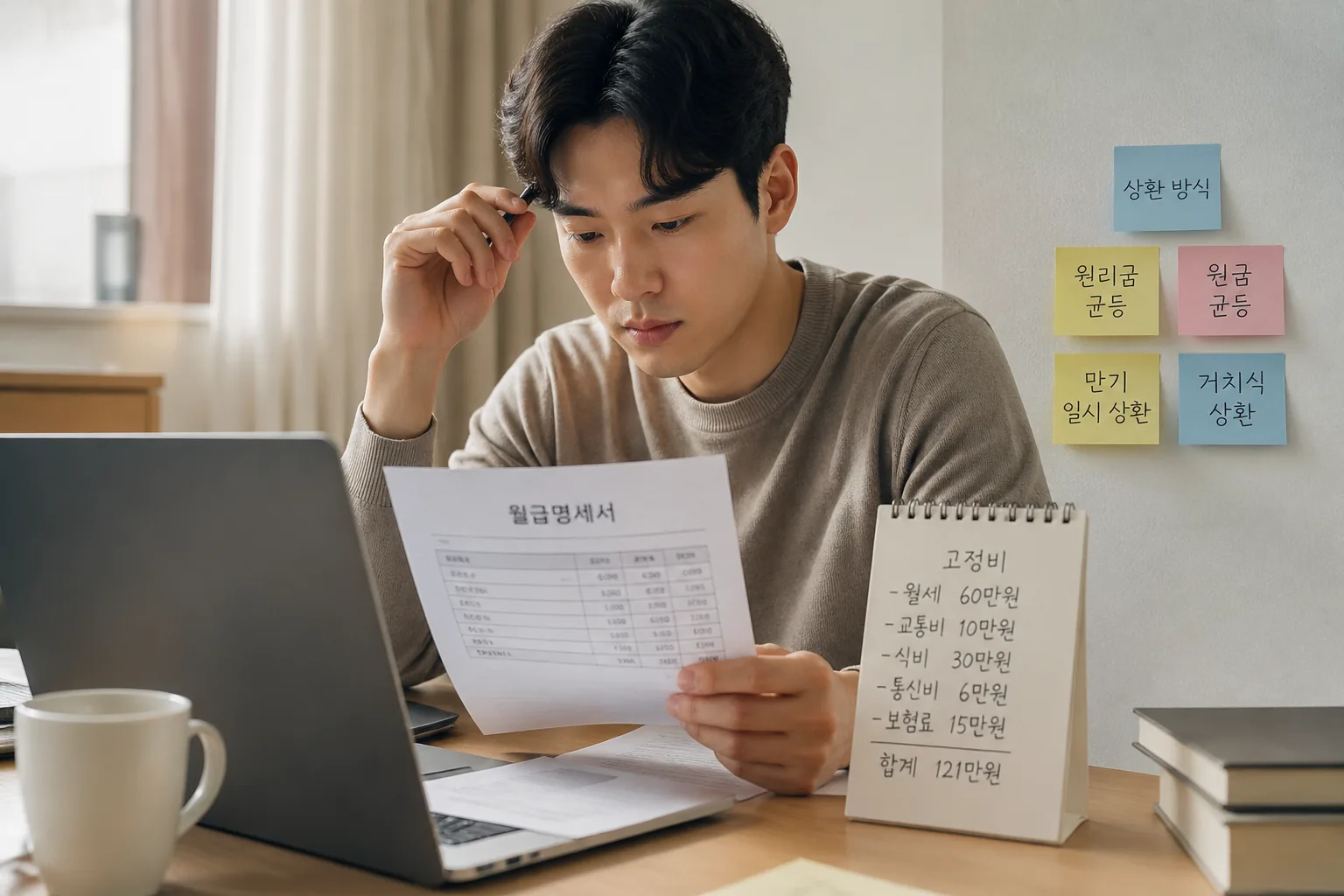 월급과 상환 계획 점검