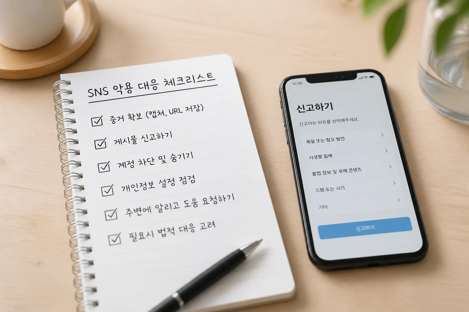 SNS 악용 대응 체크리스트