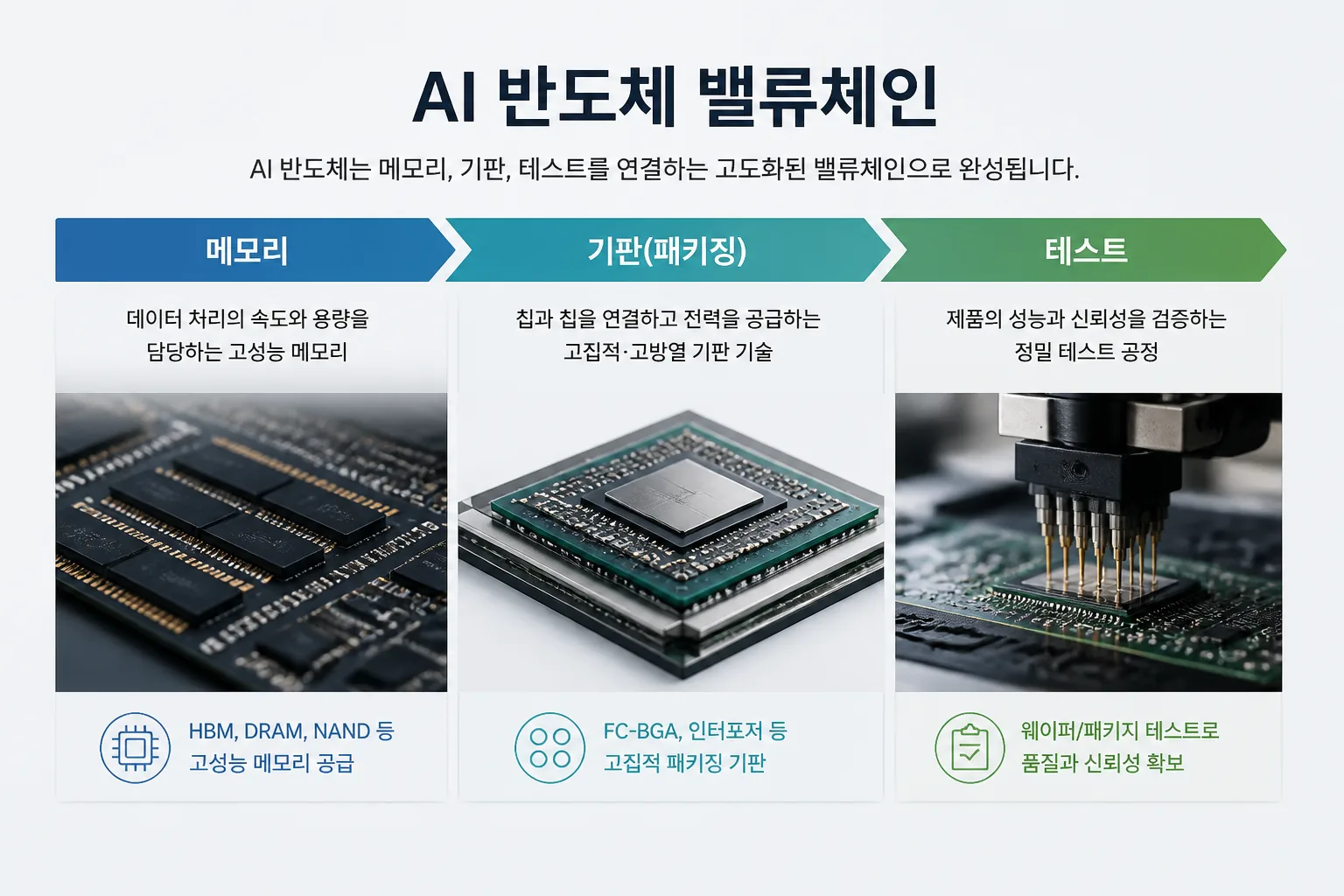 AI 반도체 밸류체인 구성도