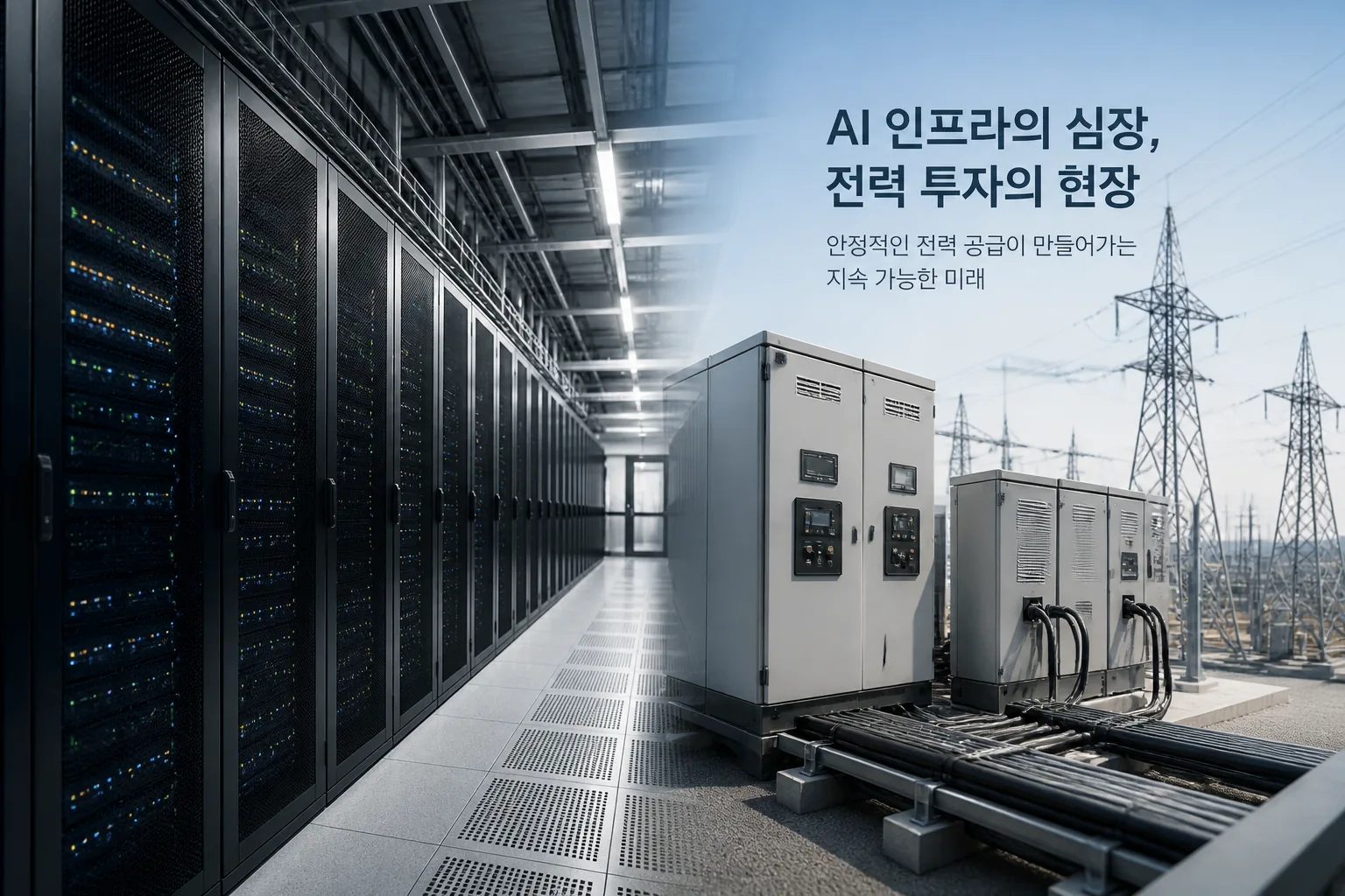 AI 인프라와 전력 투자 현장