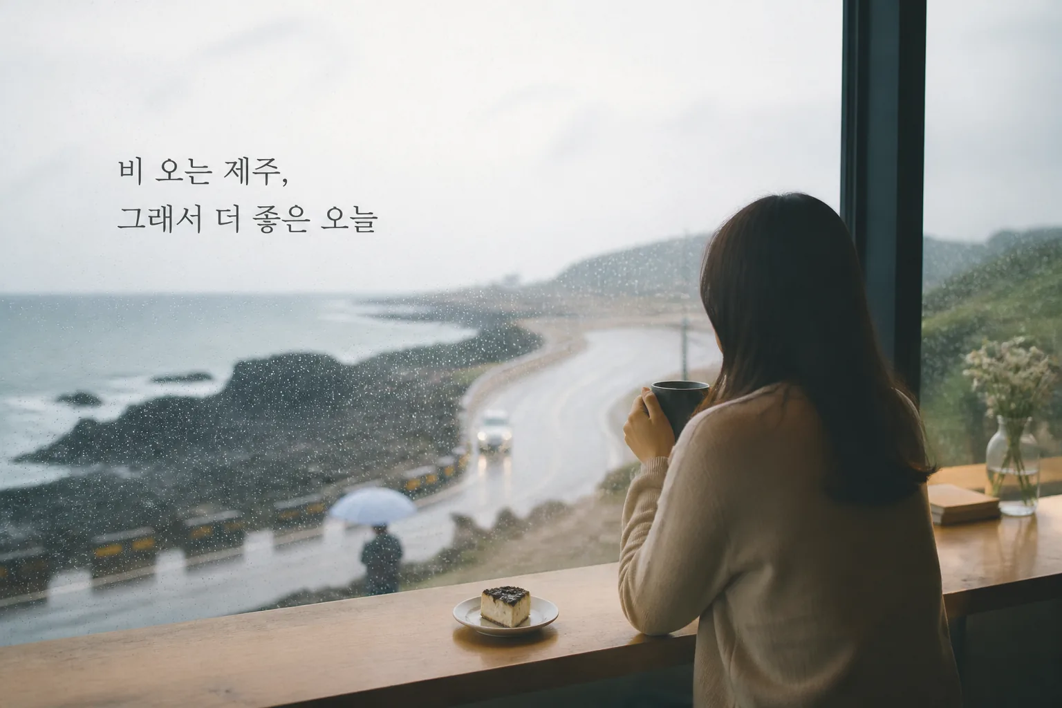 비 오는 날 제주 여행 대안 장면