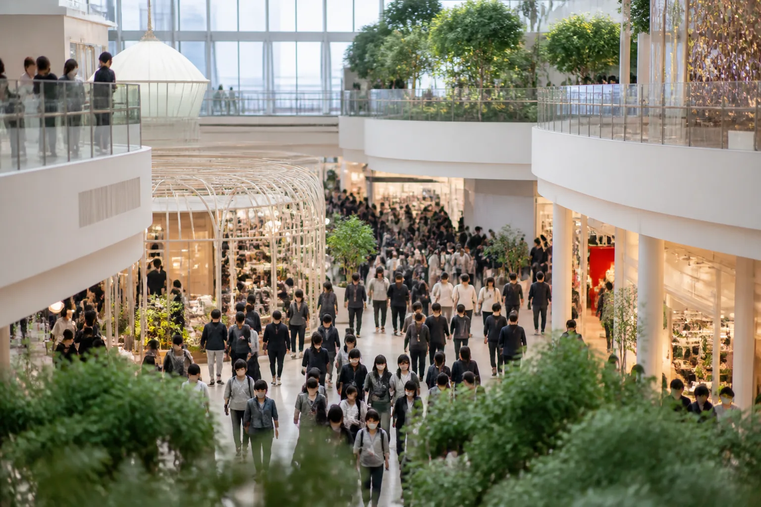 더현대 서울 방문객 증가 이미지