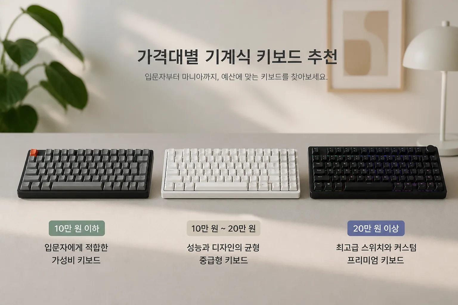 기계식 키보드 가격대 비교