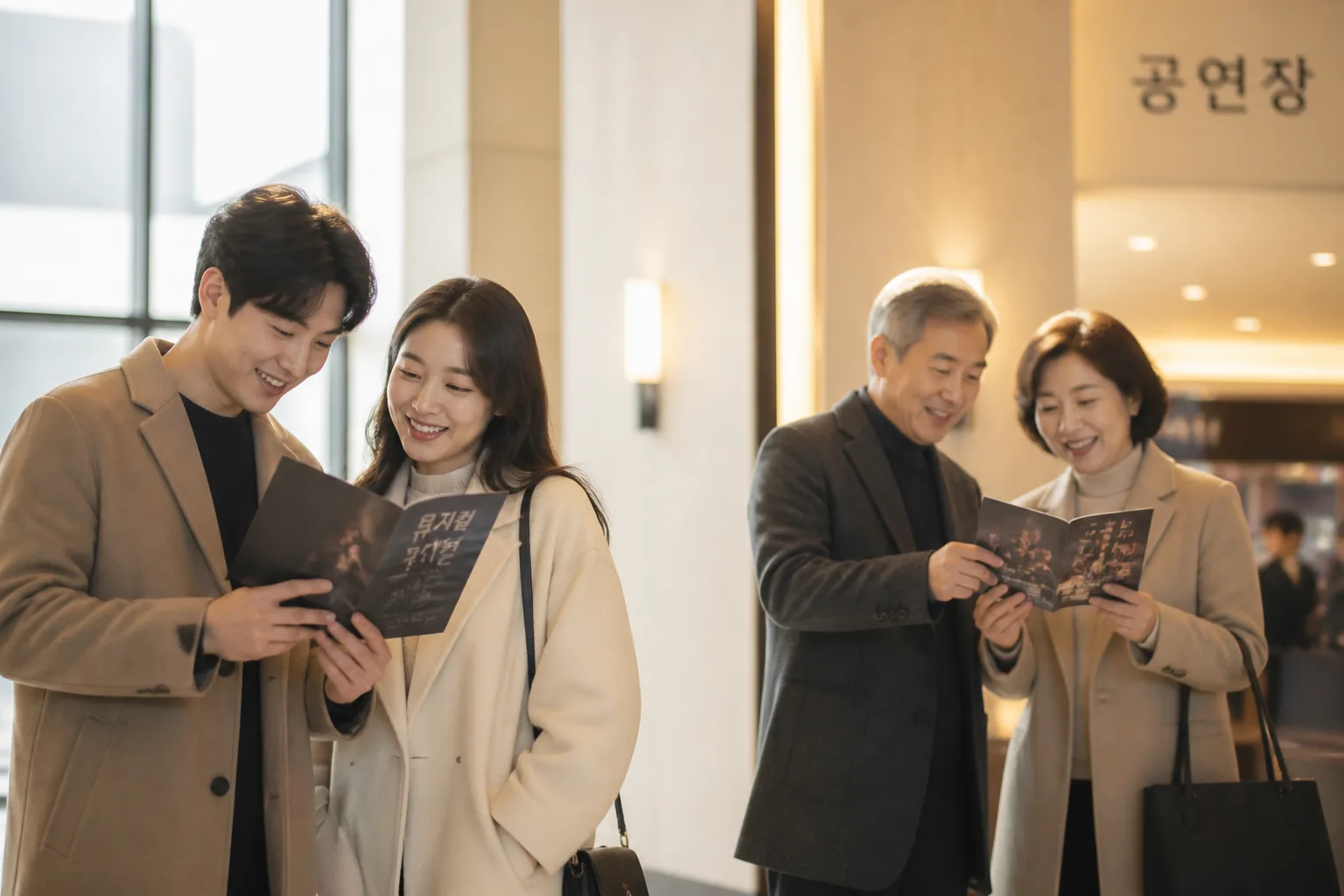 관람 목적별 뮤지컬 선택 이미지