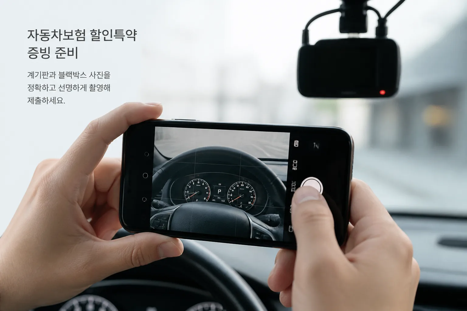 자동차보험 할인특약 증빙 준비
