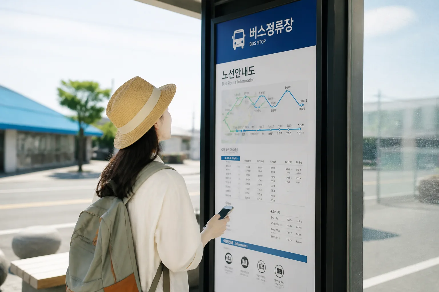 제주 무차량 여행 이동 장면