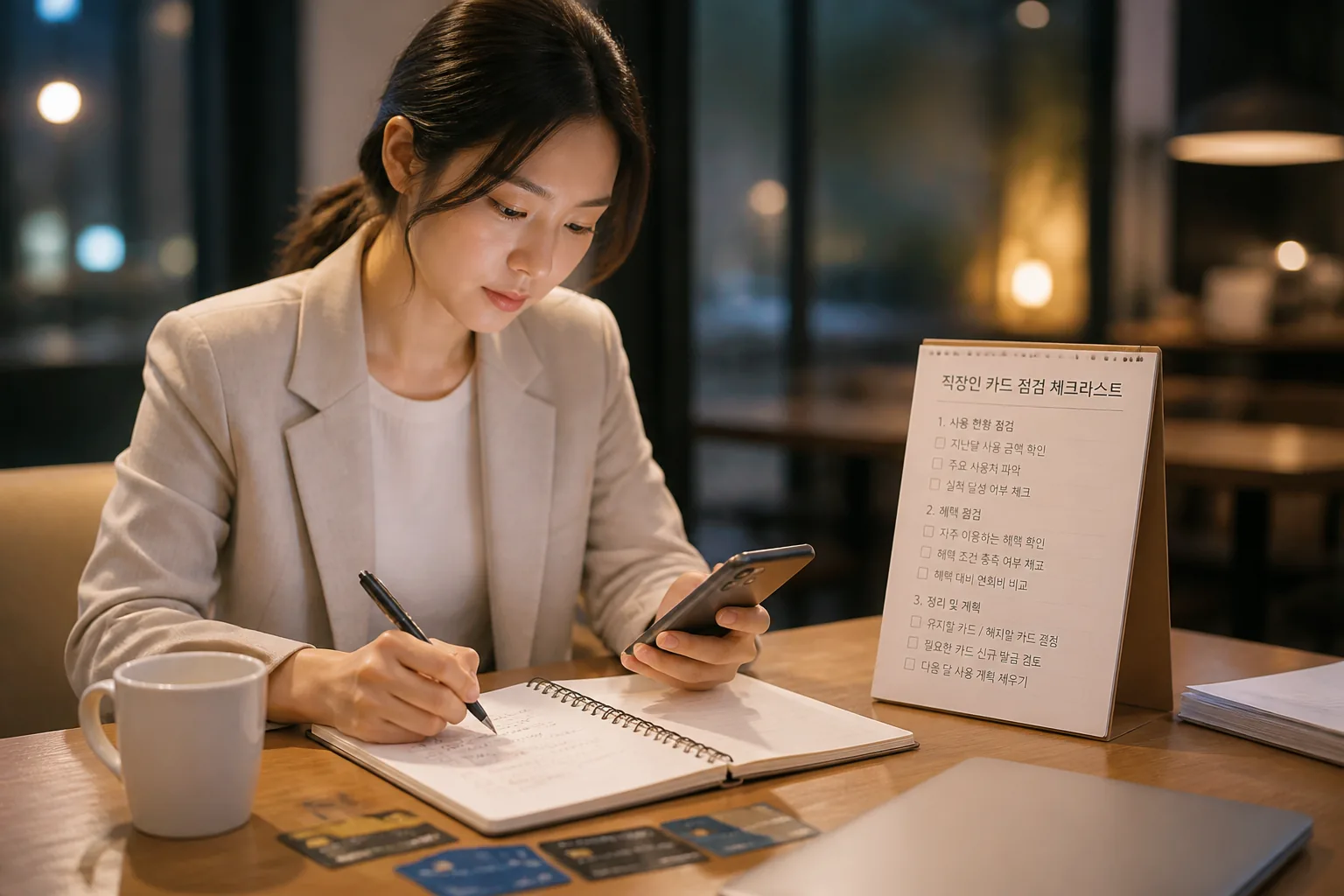 직장인 카드 점검 체크리스트