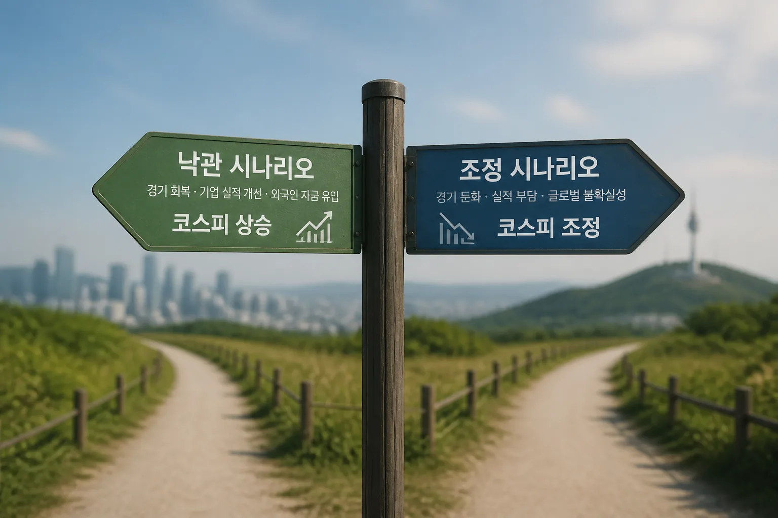 코스피 투자 시나리오 분기