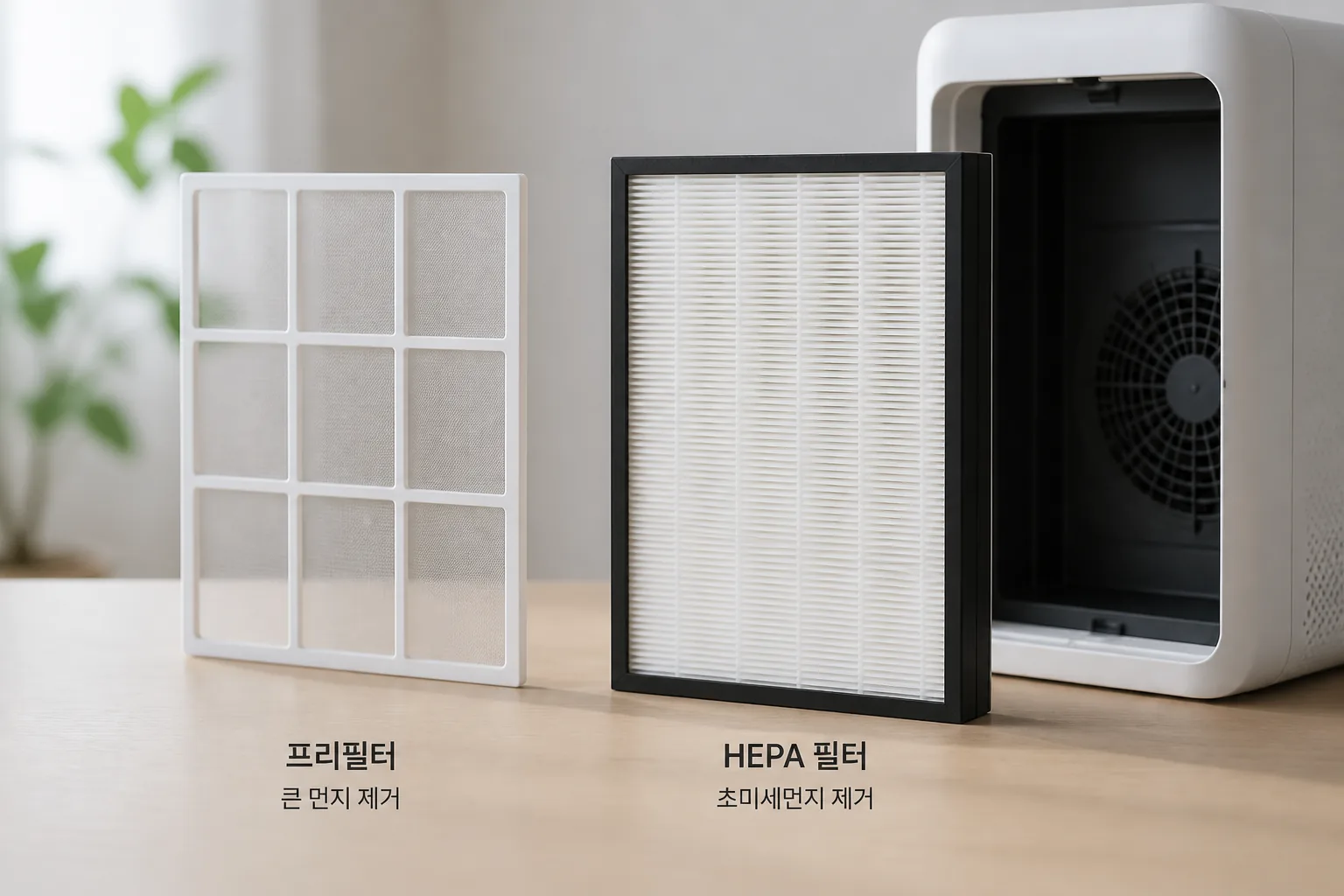 코웨이 마이티2 필터 구조