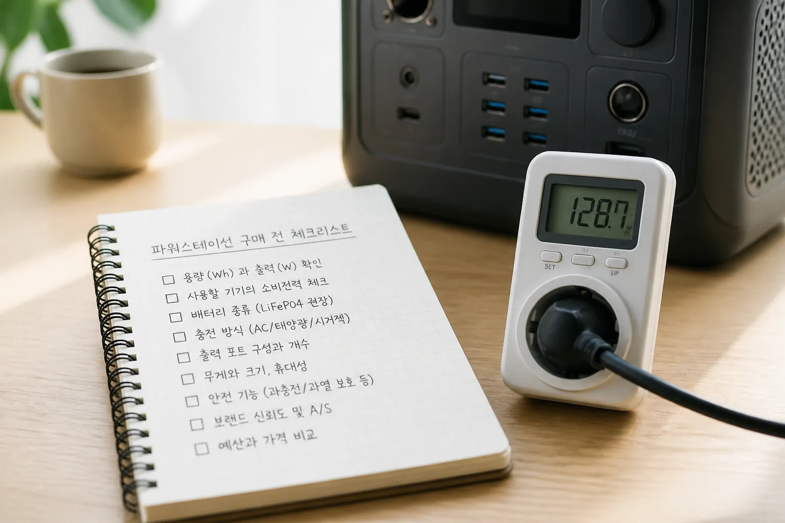 파워스테이션 구매 체크리스트