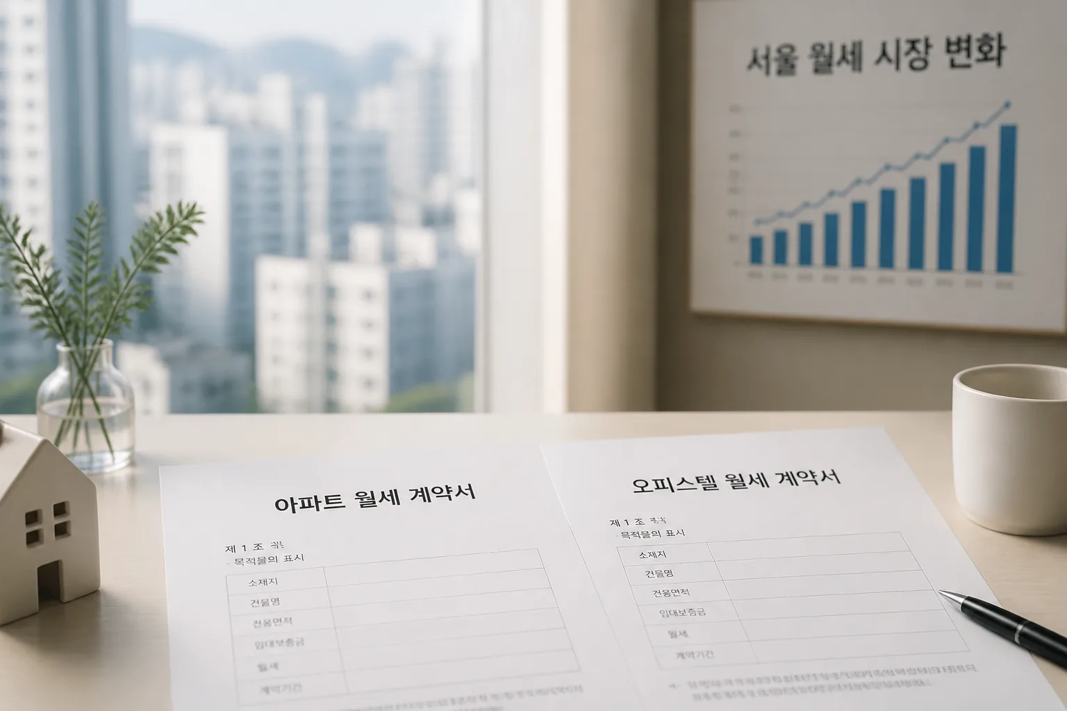 서울 월세 시장 변화