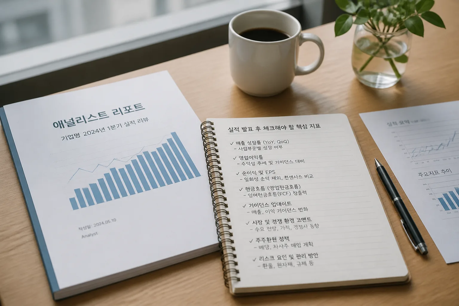실적 발표 후 체크해야 할 핵심 지표