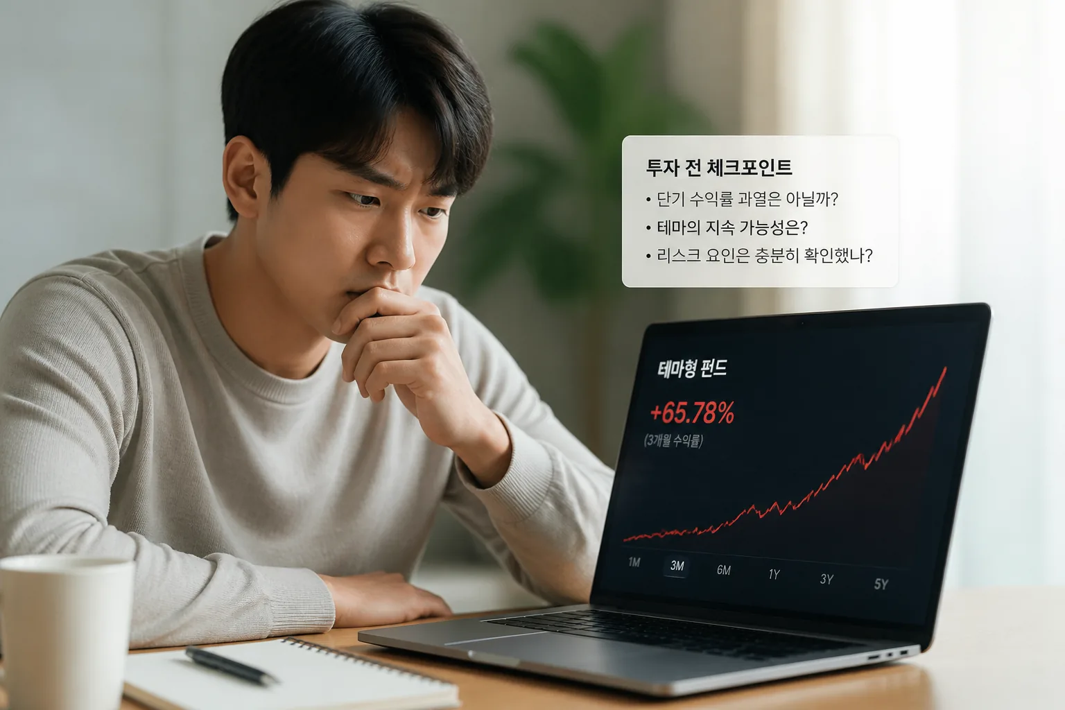 테마형 펀드 투자 주의 장면