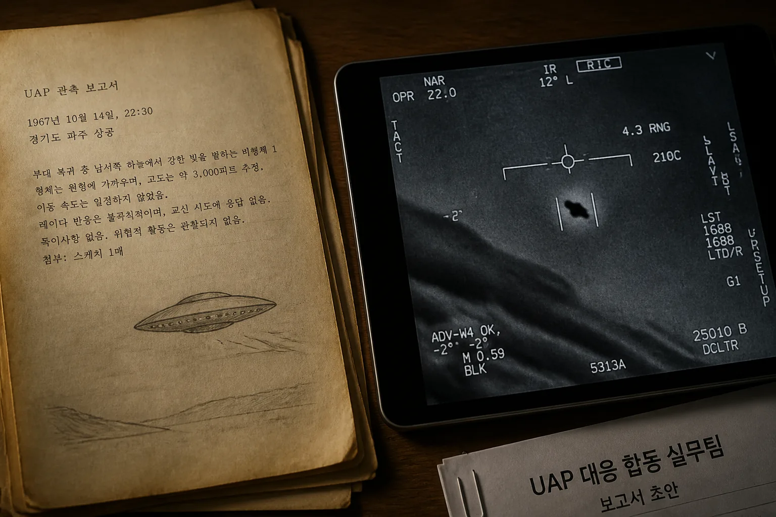 UAP 기록의 시대별 변화